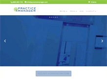 Tablet Screenshot of epracticemanager.com